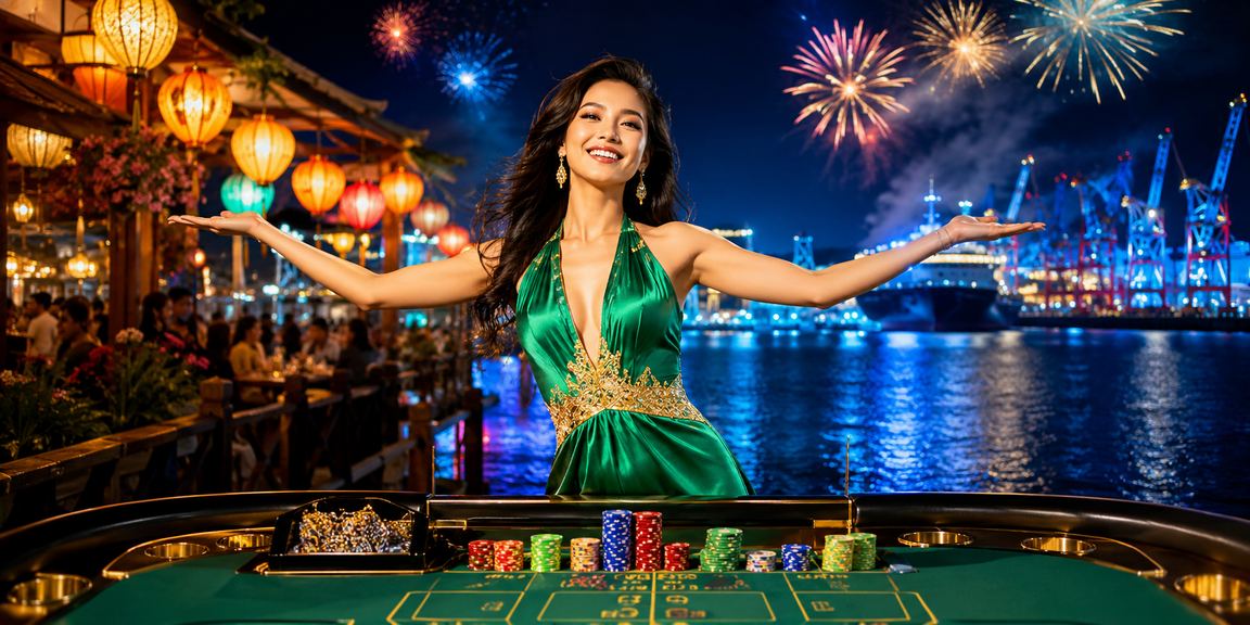 Cảnh chơi baccarat tại chợ đêm Hải Phòng